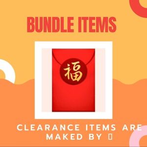BUNDLE ITEMS AVAILABLE